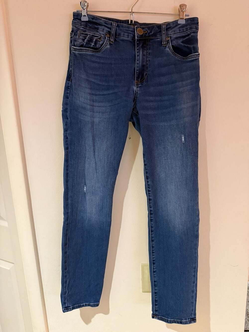 KUT From The Kloth Womens Size 6 High Rise Boyfriend Jeans Distressed Stretch